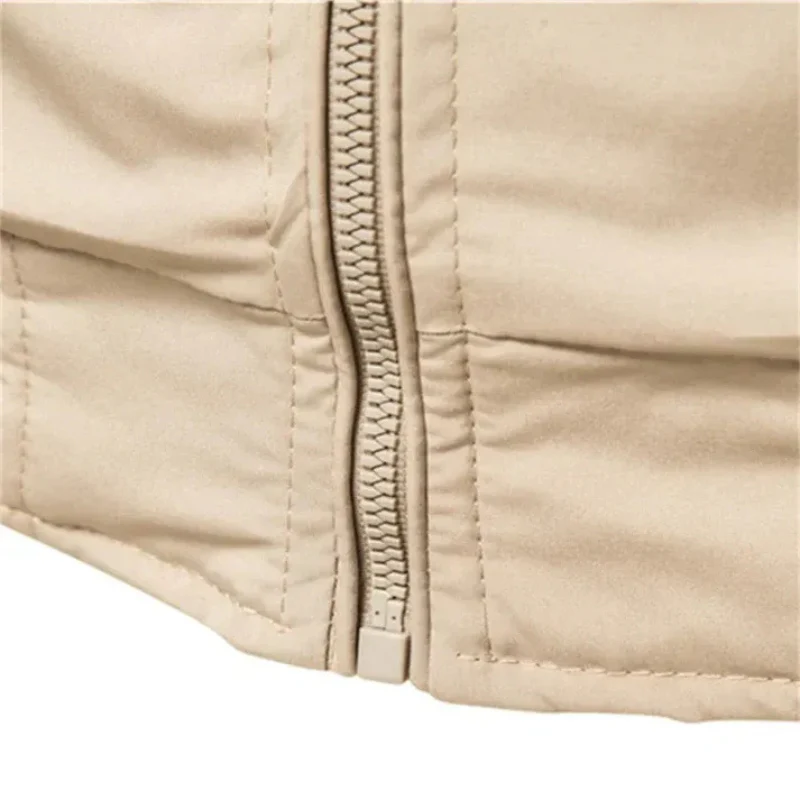Herren klassische Sommer-Bomberjacke | Zipper - Image 2