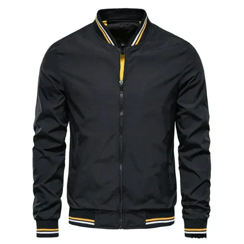 Herren klassische Sommer-Bomberjacke | Zipper - Image 3