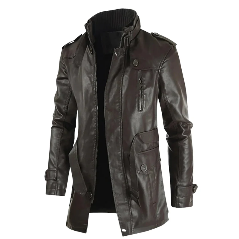 Herren klassische Winterjacke | Lang - Image 2