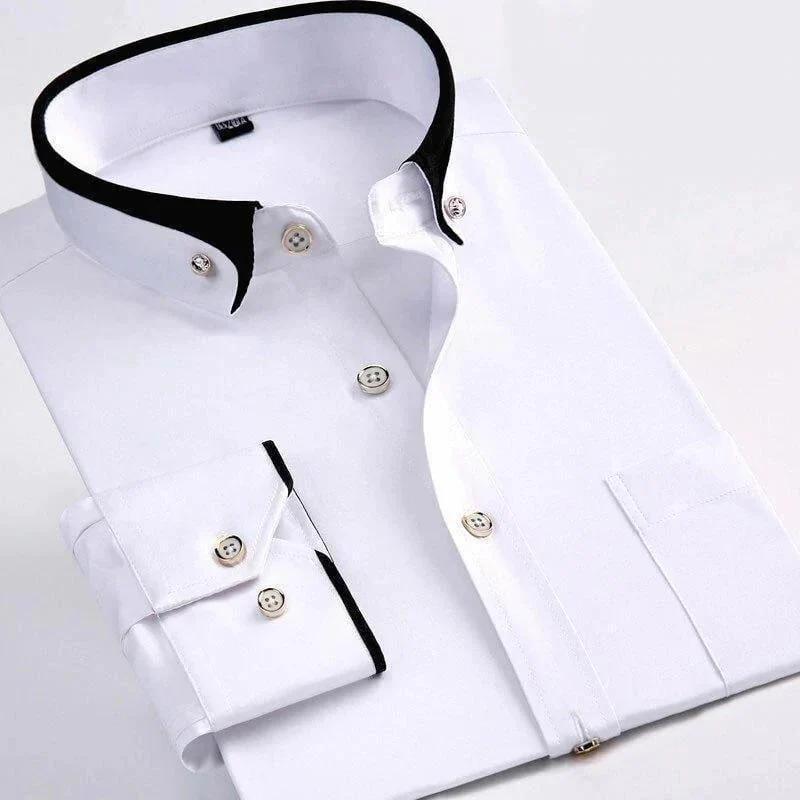 Herren klassisches Businesshemd | Langarm - Image 2