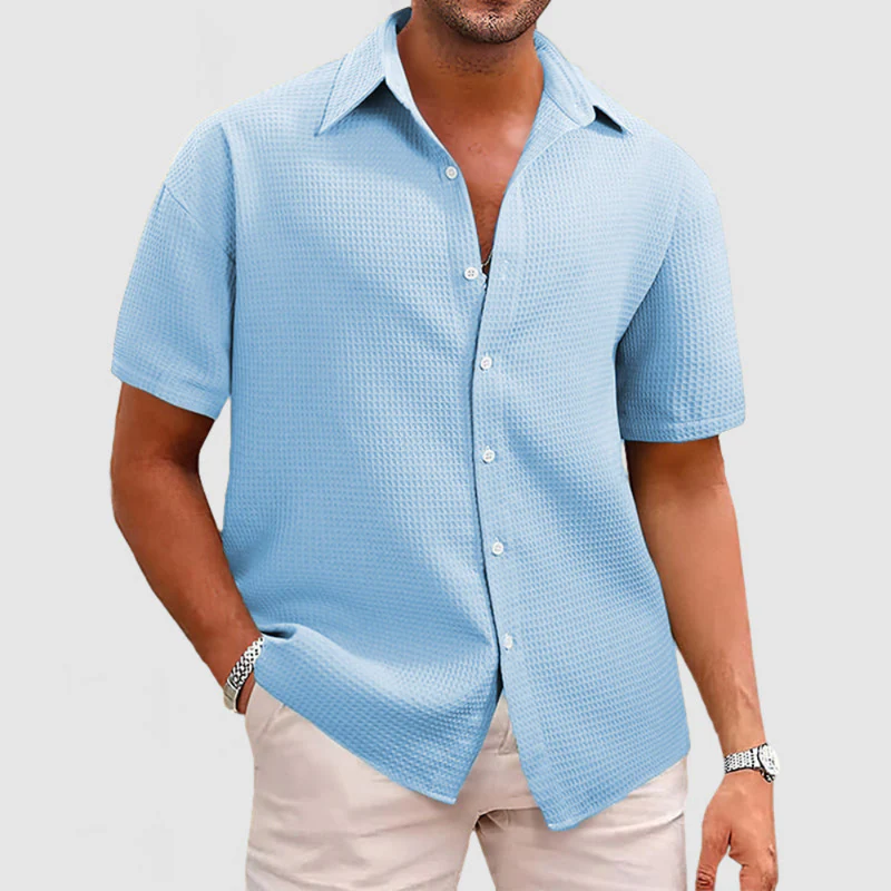 Herren Klassisches Button-up Hemd | Sommerlich - Image 5