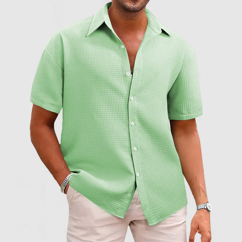 Herren Klassisches Button-up Hemd | Sommerlich - Image 7