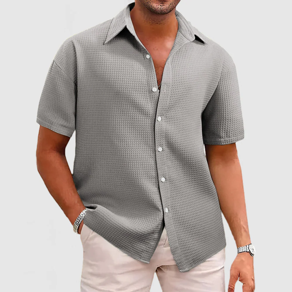 Herren Klassisches Button-up Hemd | Sommerlich - Image 8