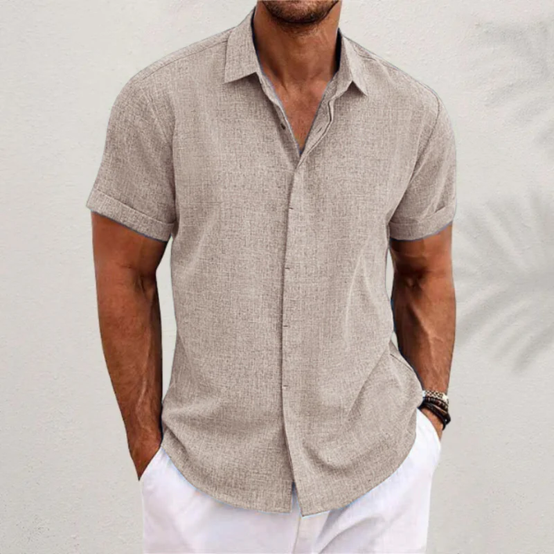 Herren Klassisches Button-up Hemd | Sommerlich Elegant - Image 7