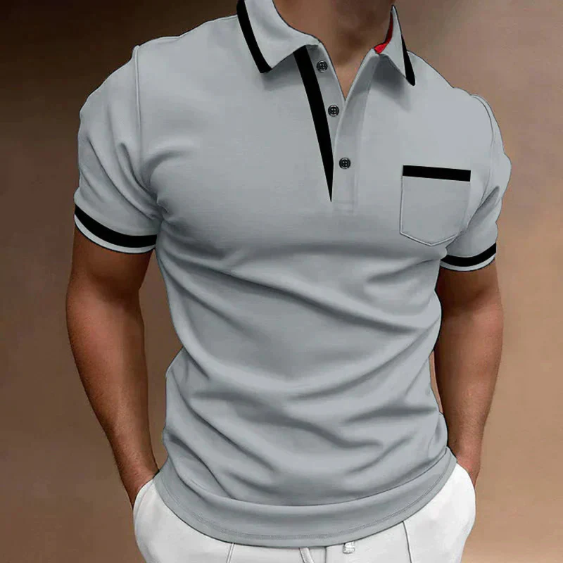 Herren Klassisches Elegantes Polo Shirt | Vielseitig - Image 3
