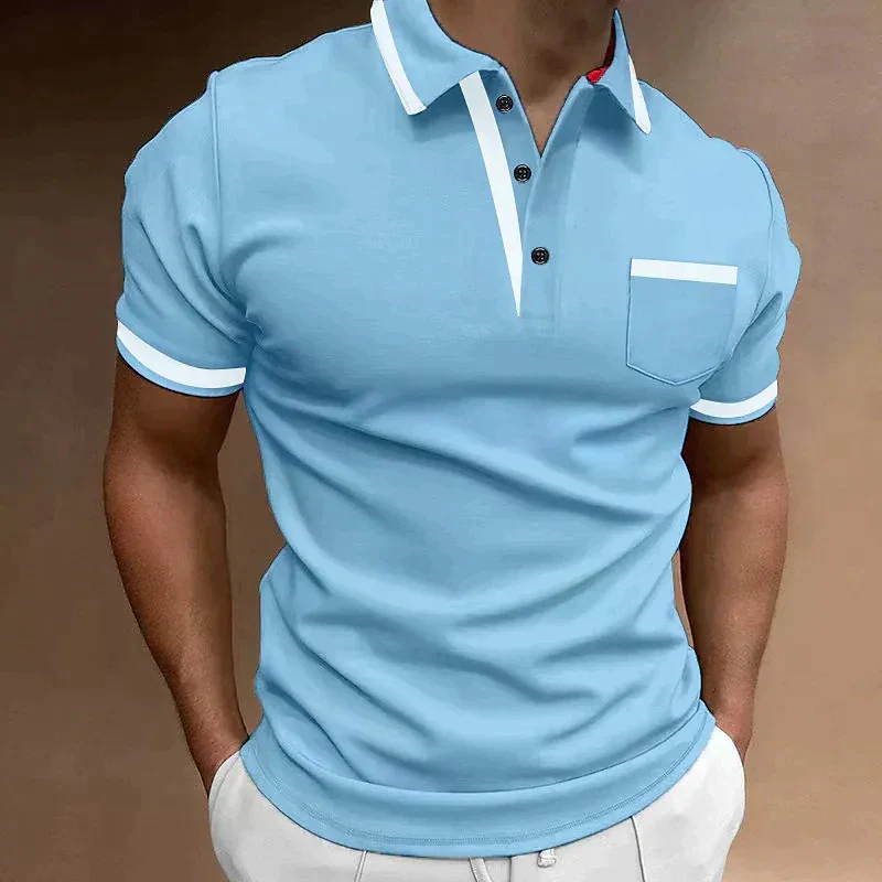 Herren klassisches elegantes Poloshirt | Kurzarm - Image 3