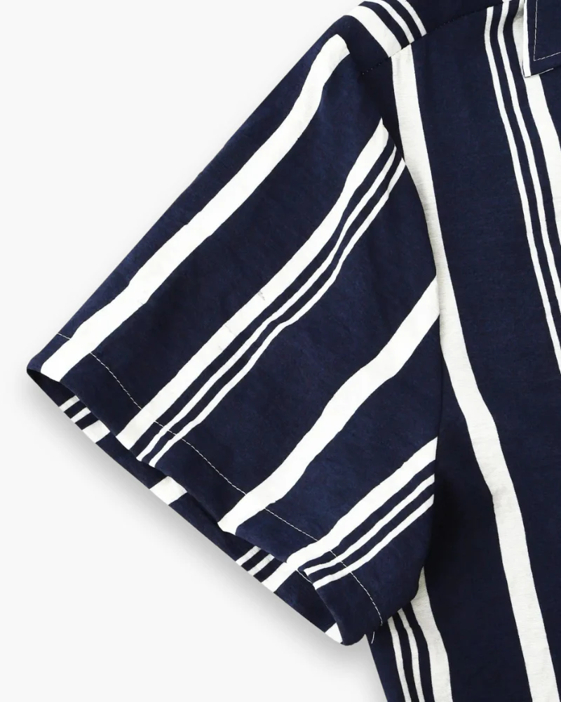Herren Klassisches Gestreiftes Hemd | Elegant Sommer Hemd - Image 3