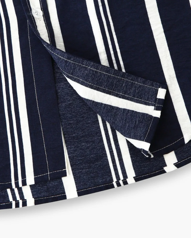 Herren Klassisches Gestreiftes Hemd | Elegant Sommer Hemd - Image 4