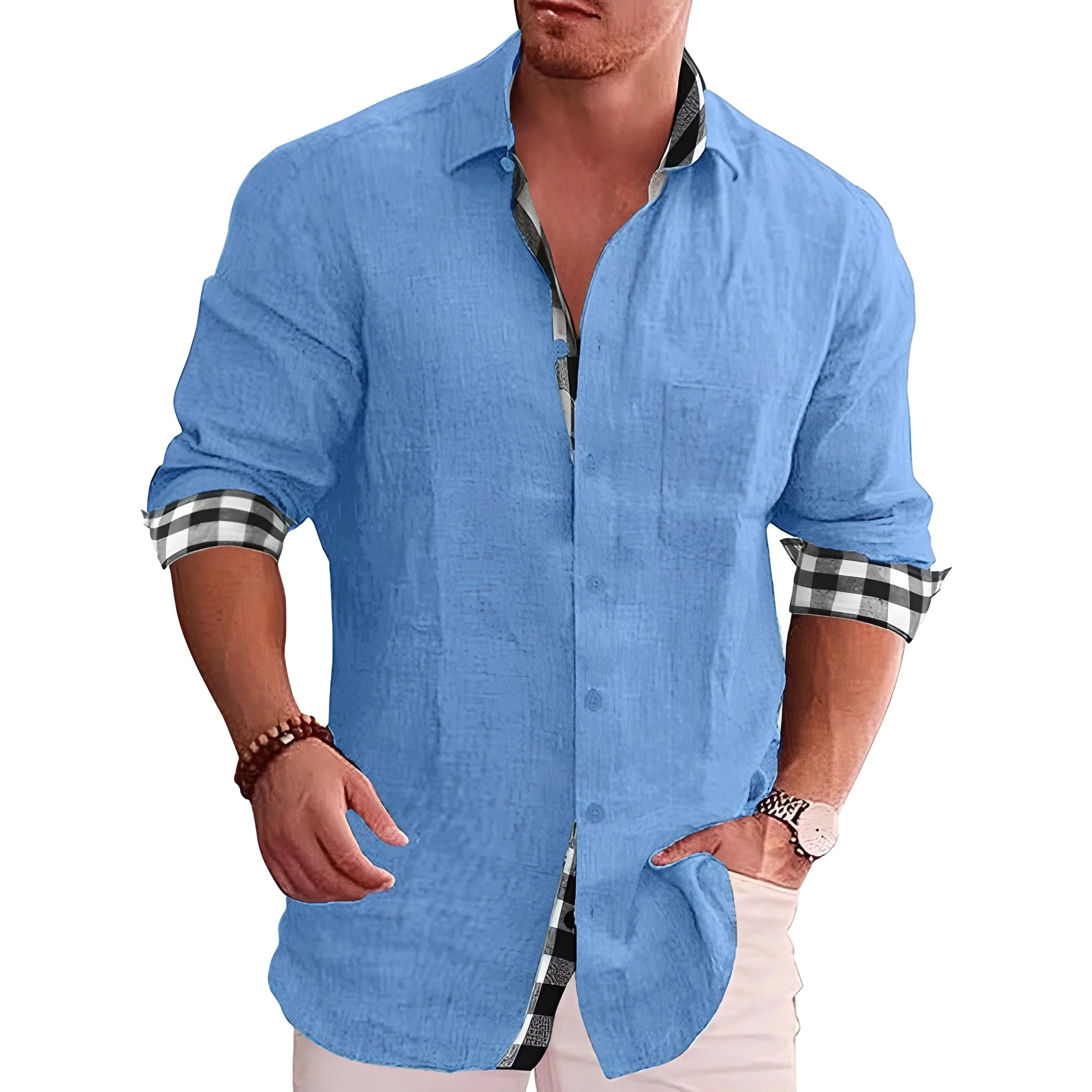 Herren Kurzarmshirt | gerader Aufbau mit klarer Form - Image 3