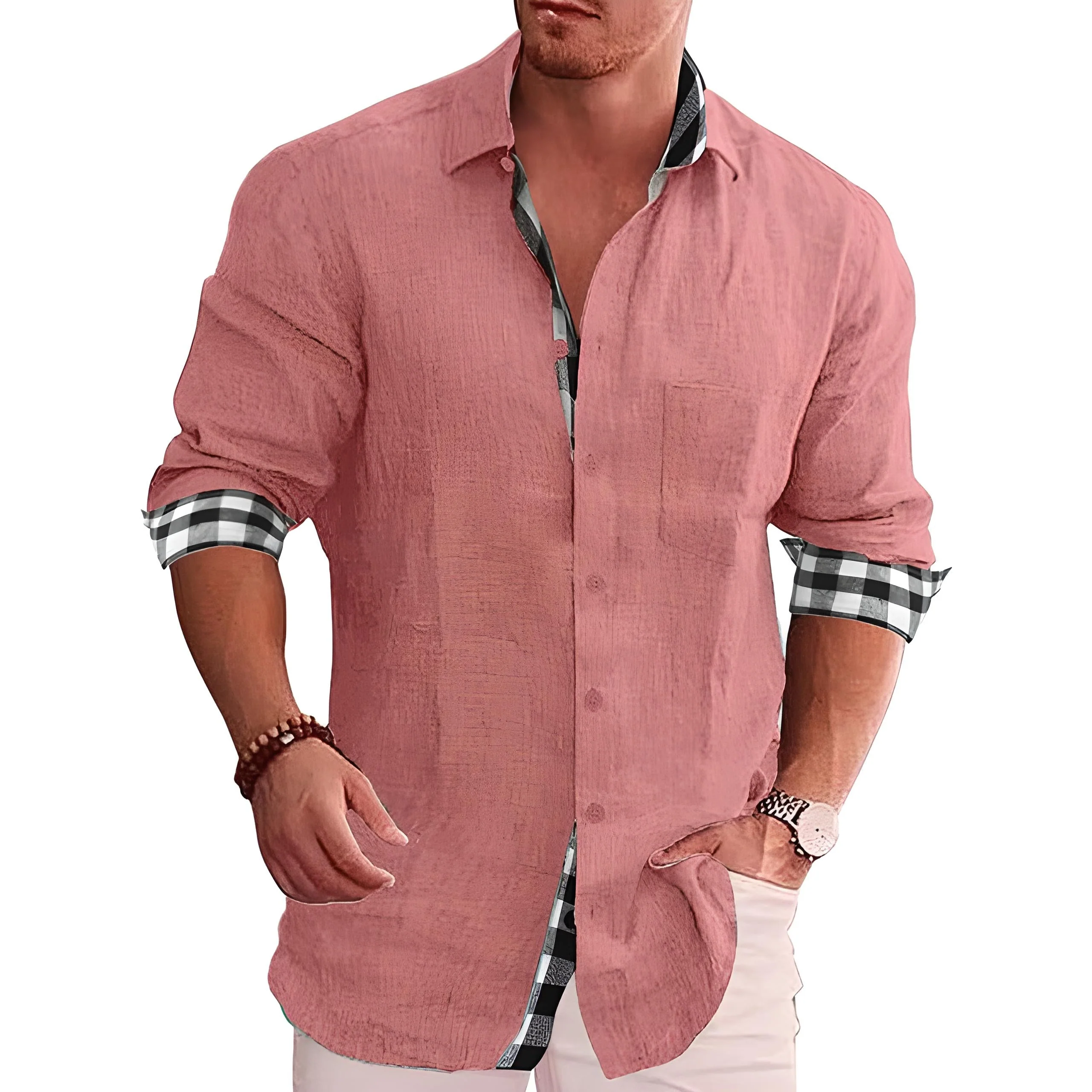 Herren Kurzarmshirt | gerader Aufbau mit klarer Form - Image 5