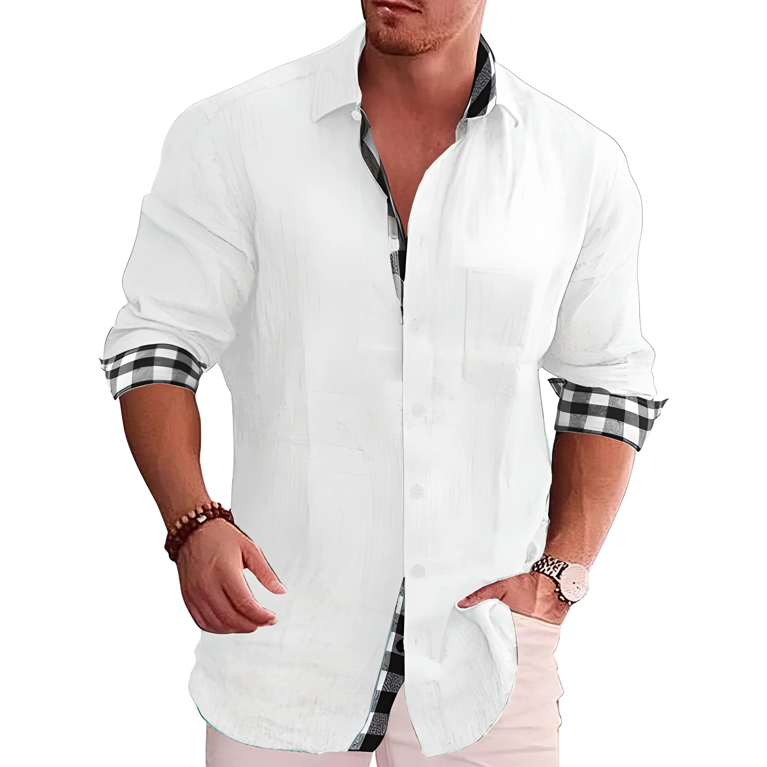 Herren Kurzarmshirt | gerader Aufbau mit klarer Form - Image 8