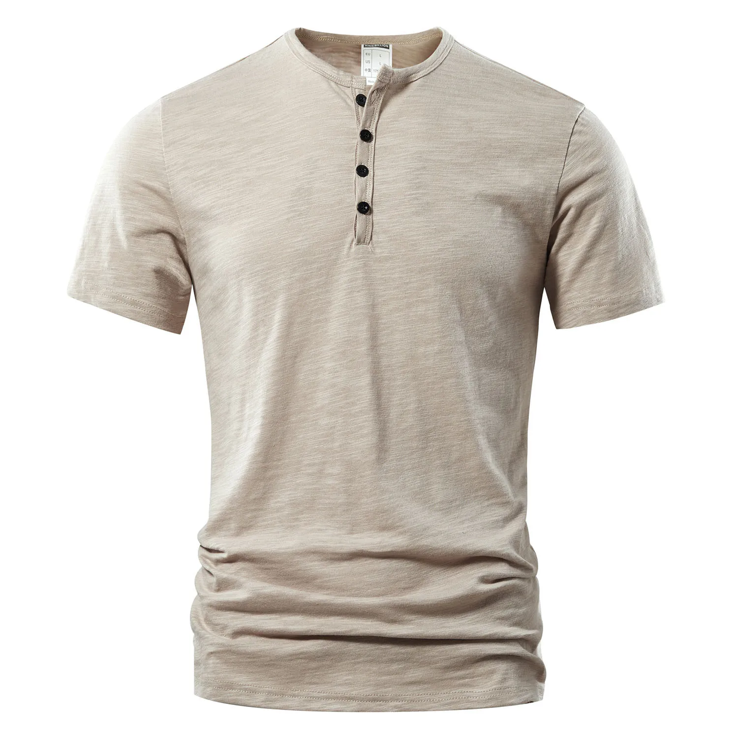 Herren Lässig Henley T-Shirt | Klassisch - Image 9