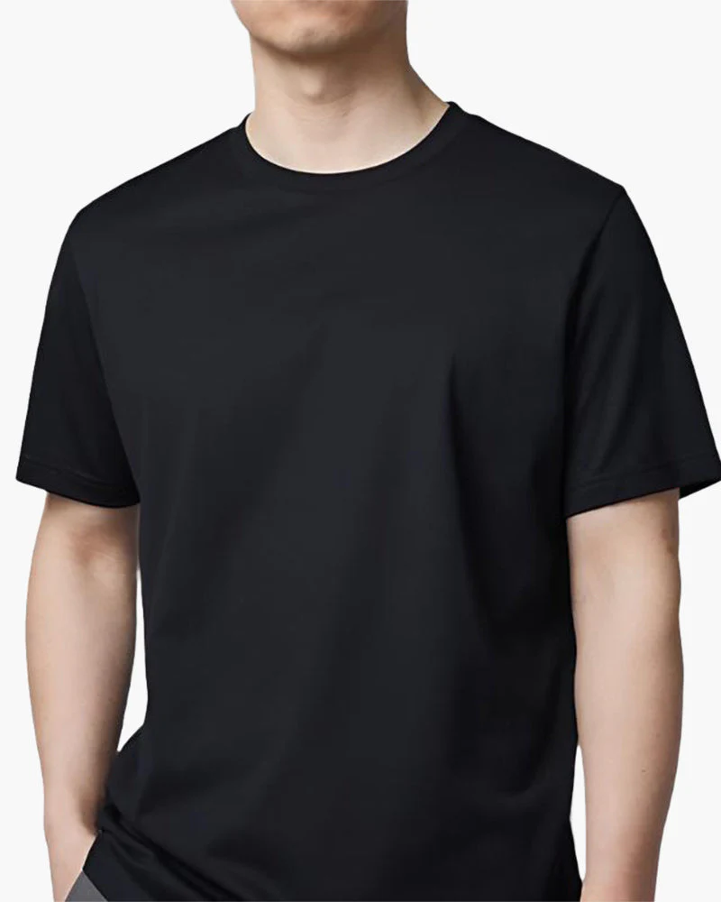 Herren Lässig Rundhals T-Shirt | Kurzarm - Image 5