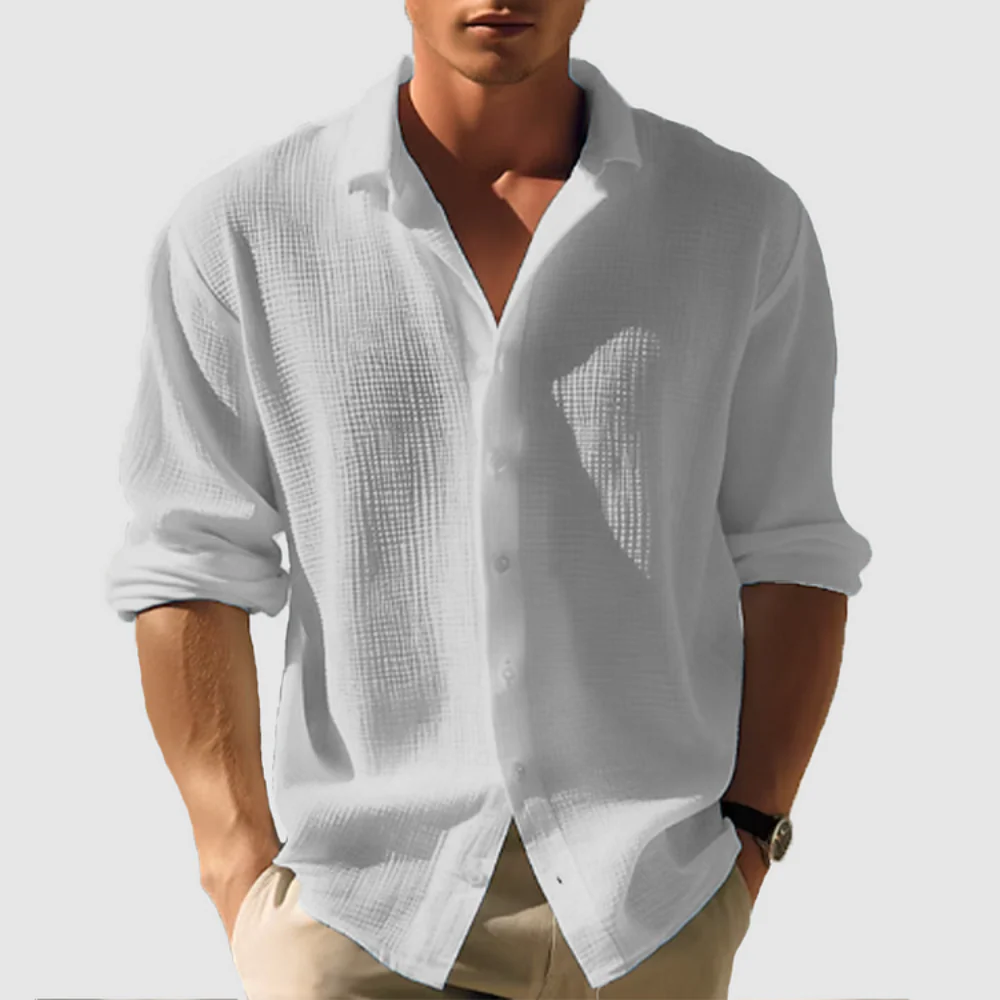 Herren Lässiges Button Down Hemd | Vielseitig Und Stilvoll - Image 5