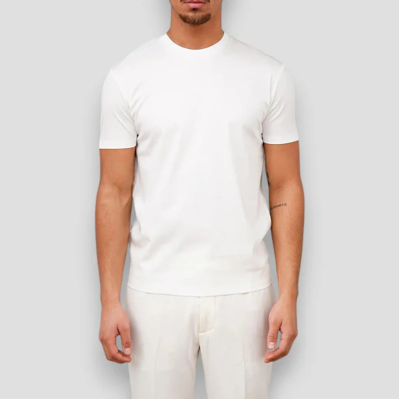 Herren leichtes lässiges T-Shirt | Kurzarm - Image 4