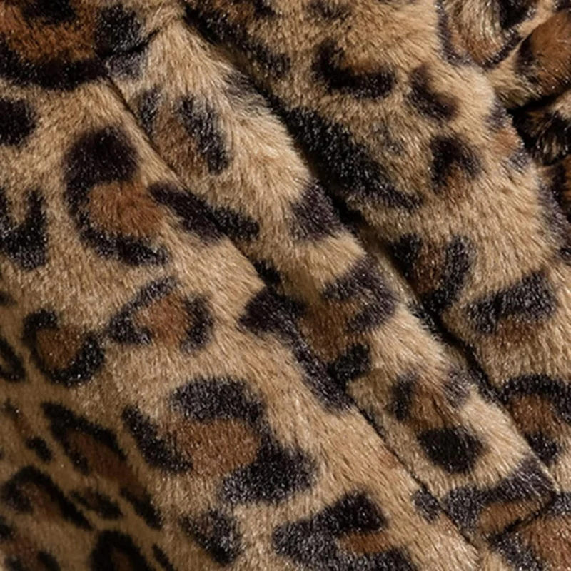 Herren Leoparden-Kapuzenjacke | Warme - Image 2