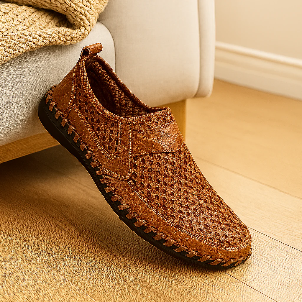 Herren-Loafer – Outdoor-Schlupfschuhe mit Gummisohle - Image 4