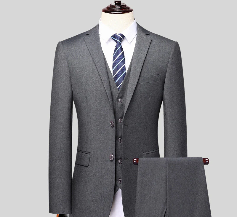Herren Moderne Elegante Hochzeitsgast Anzug | 3-Dreiliger - Image 3