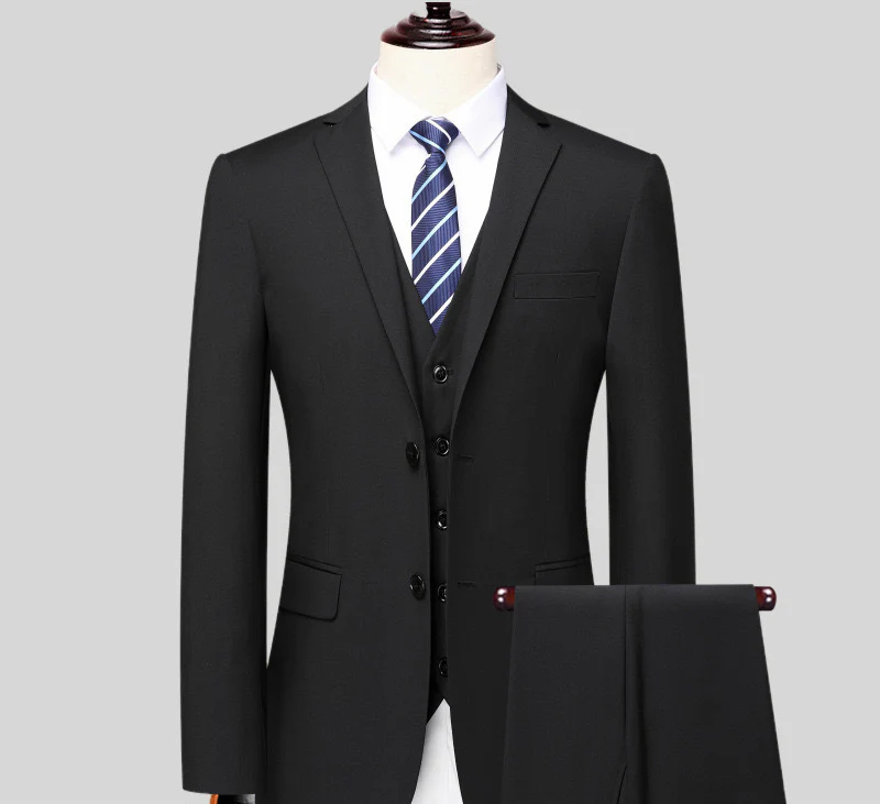 Herren Moderne Elegante Hochzeitsgast Anzug | 3-Dreiliger - Image 4