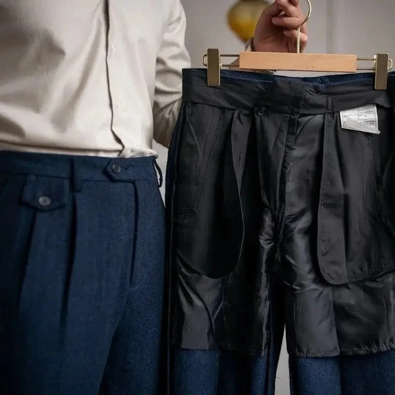 Herren moderne gerade Hose | Anzug - Image 6
