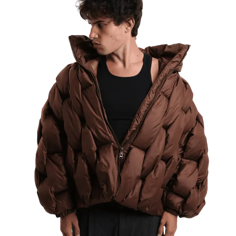 Herren moderne trendige Steppjacke | Winter - Image 7