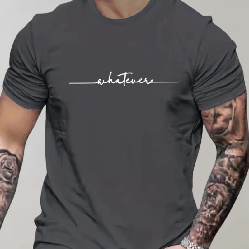 Herren modernes Statement-T-Shirt | Bedrucken - Image 2