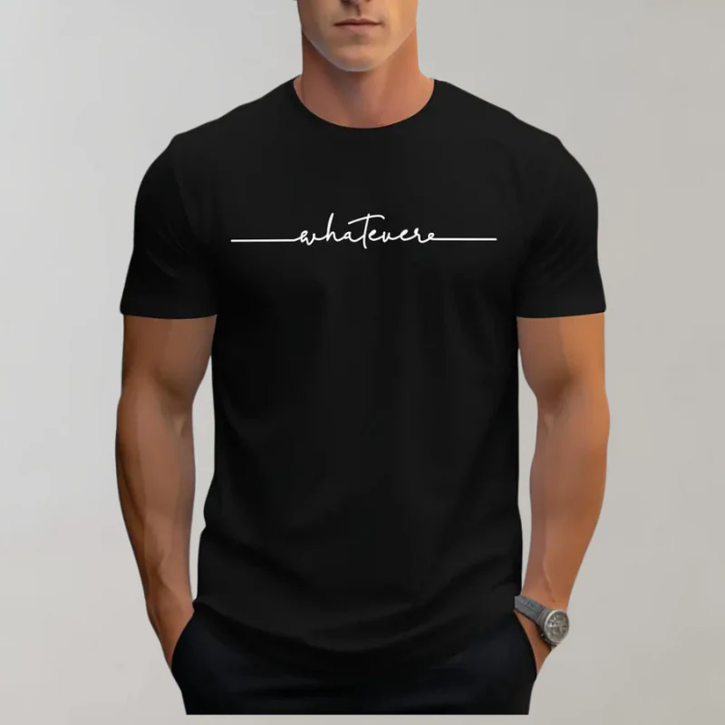 Herren modernes Statement-T-Shirt | Bedrucken - Image 4
