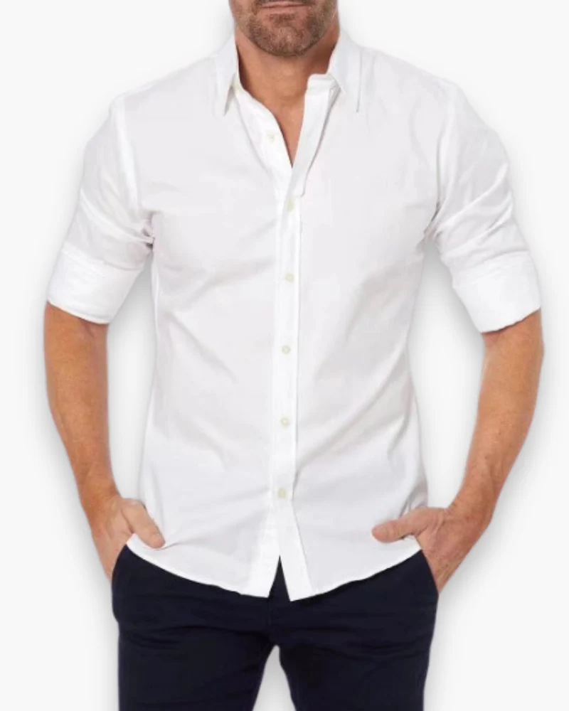 Herren Modisches Zip Fit Hemd | Elegant - Image 3