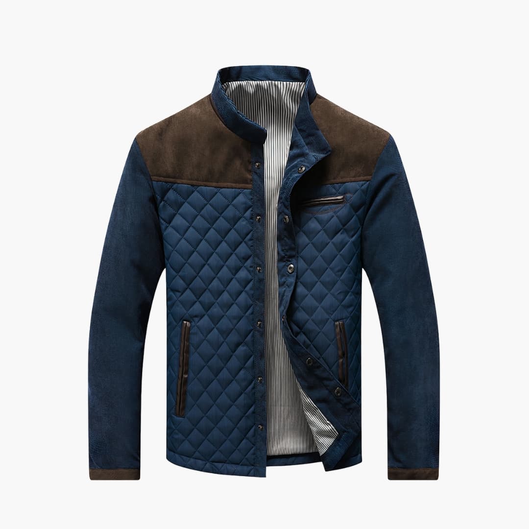 Herren Outdoor Jacke mit Reißverschluss und Taschen - Image 3