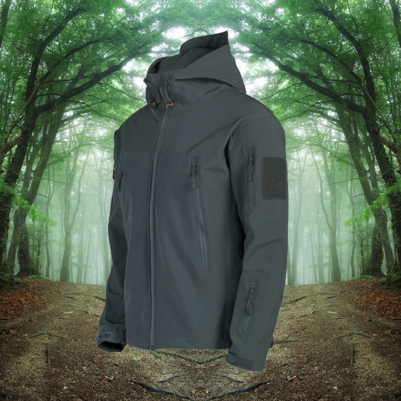 Herren Outdoor Jacke | wasserdichte Ausführung mit gerader Form - Image 4