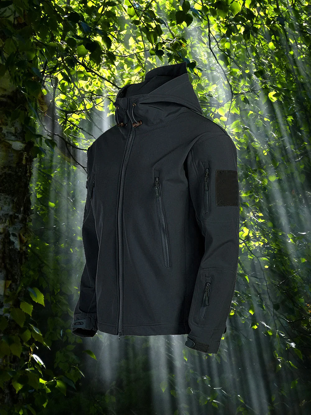 Herren Outdoor Jacke | wasserdichte Ausführung mit gerader Form - Image 6