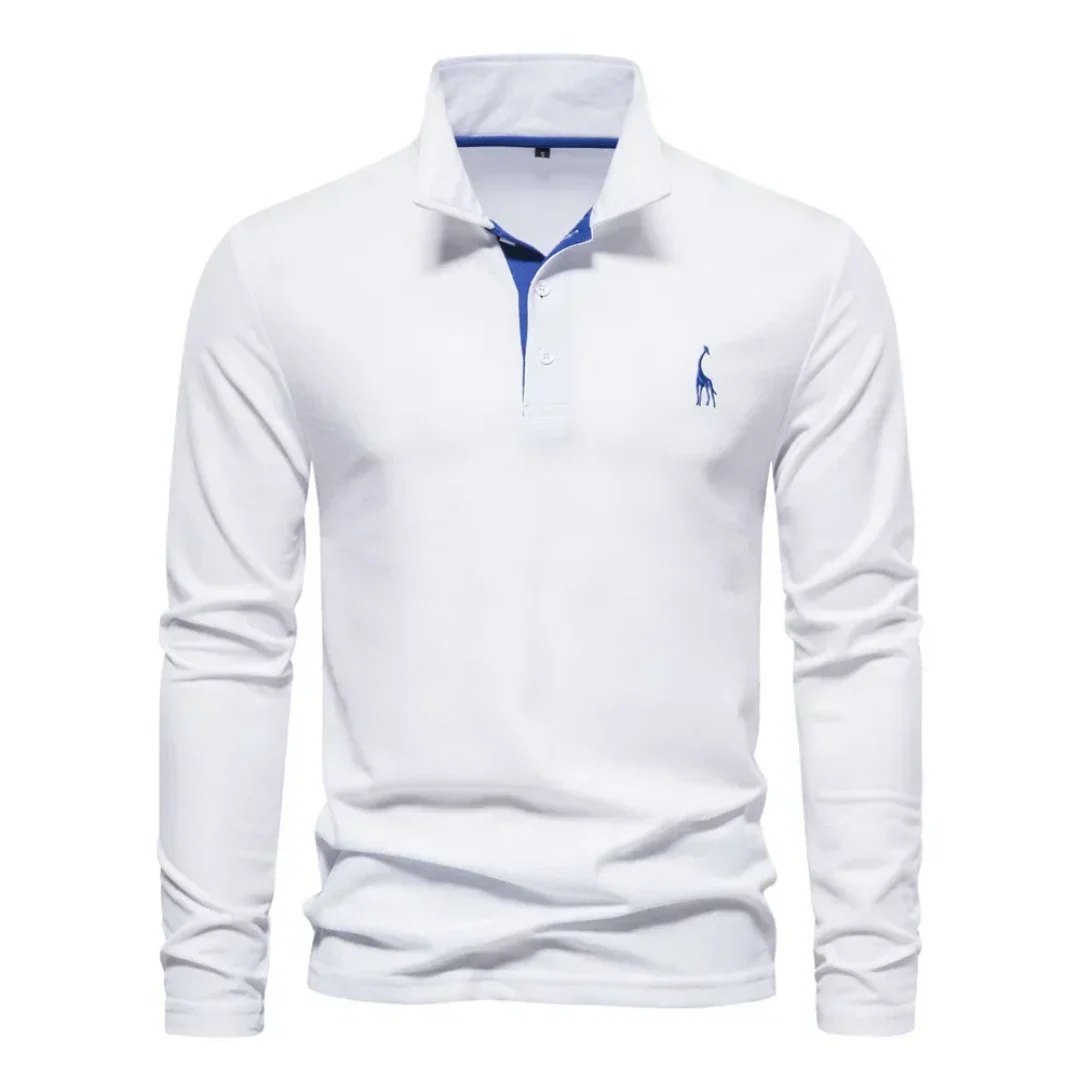 Herren-Poloshirt mit langem ärmelschnitt | Alltagstauglich - Image 4