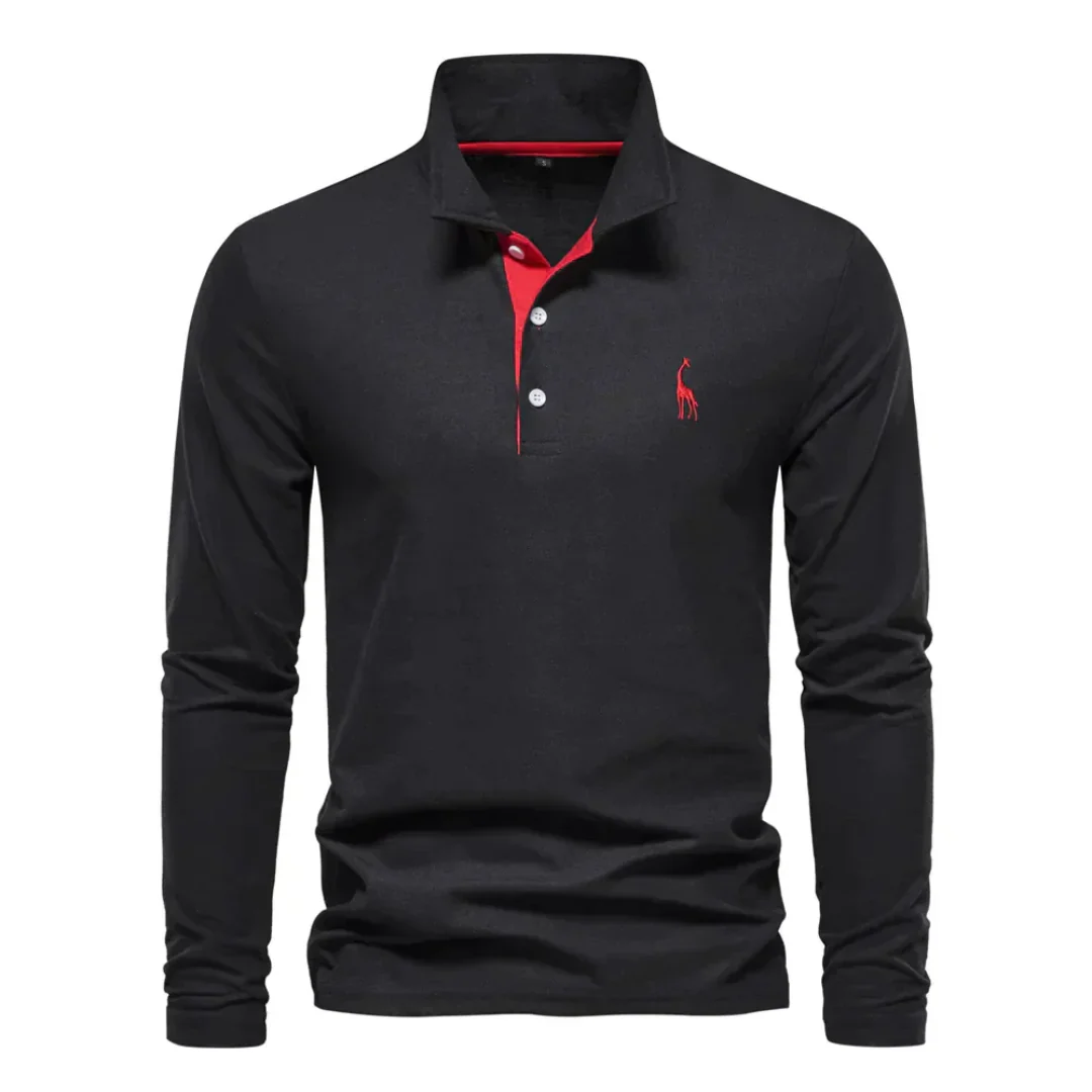 Herren-Poloshirt mit langem ärmelschnitt | Alltagstauglich - Image 5