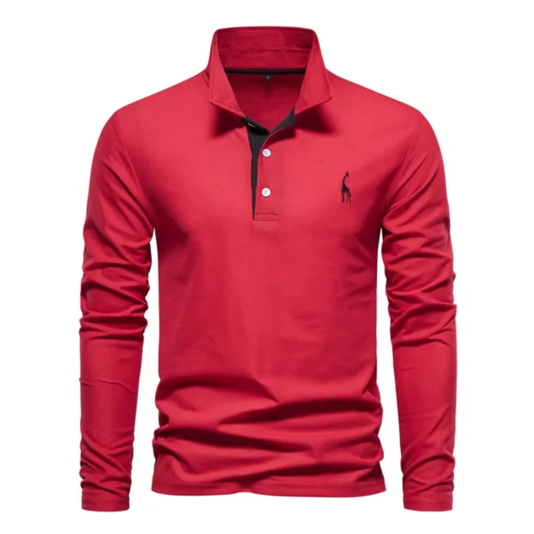 Herren-Poloshirt mit langem ärmelschnitt | Alltagstauglich - Image 6