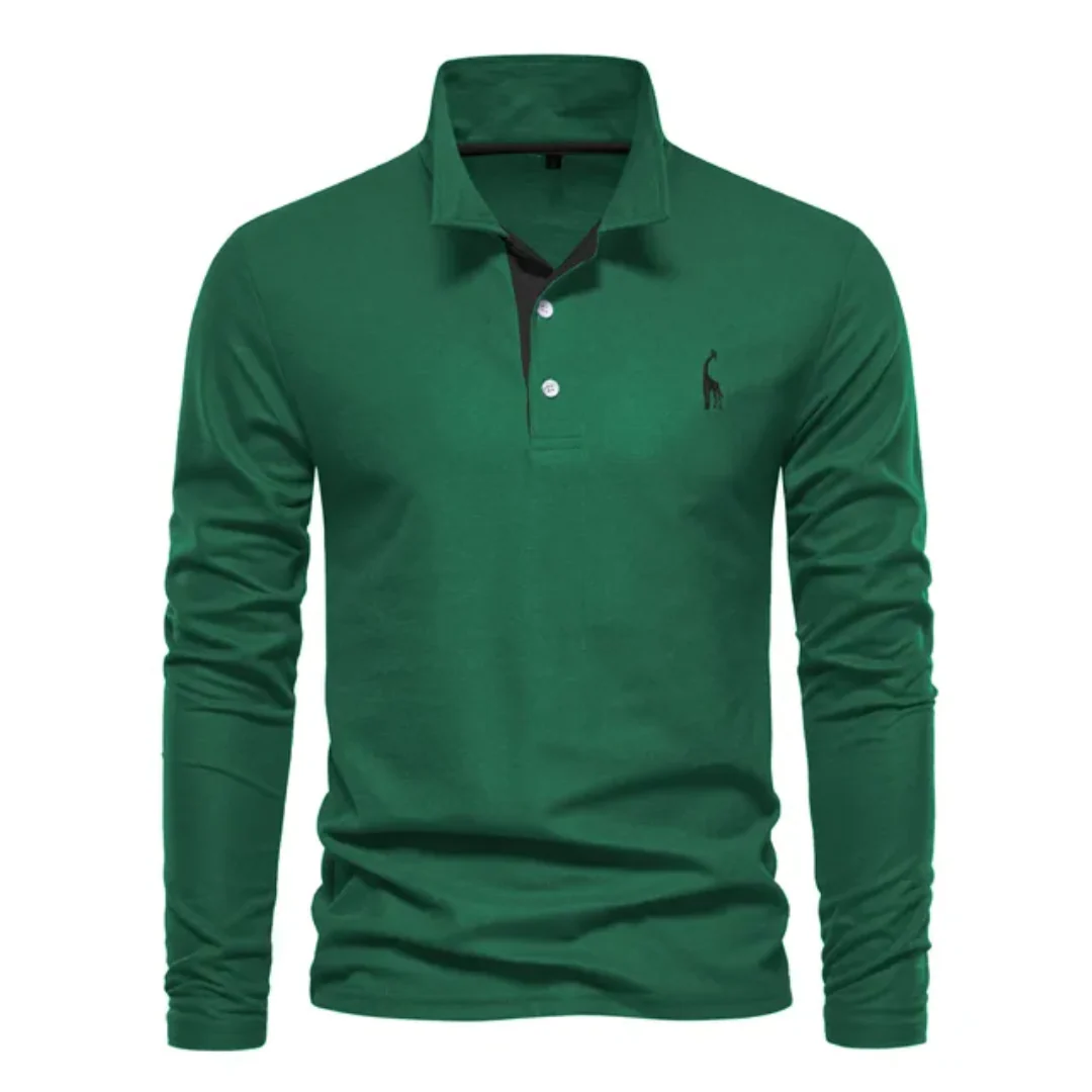 Herren-Poloshirt mit langem ärmelschnitt | Alltagstauglich - Image 8