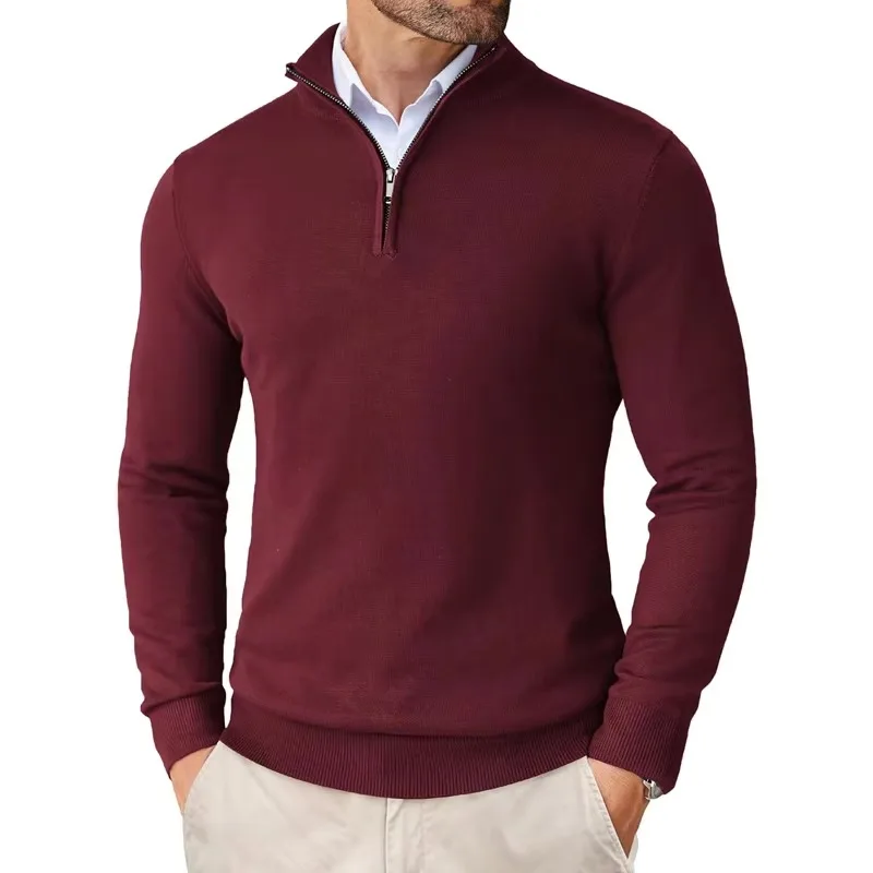 Herren Pullover | Frontreißverschluss mit ruhiger Schnittführung - Image 7