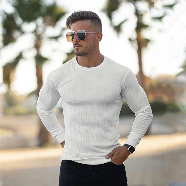 Herren Pullover | Rundhals mit gerader Grundform - Image 10