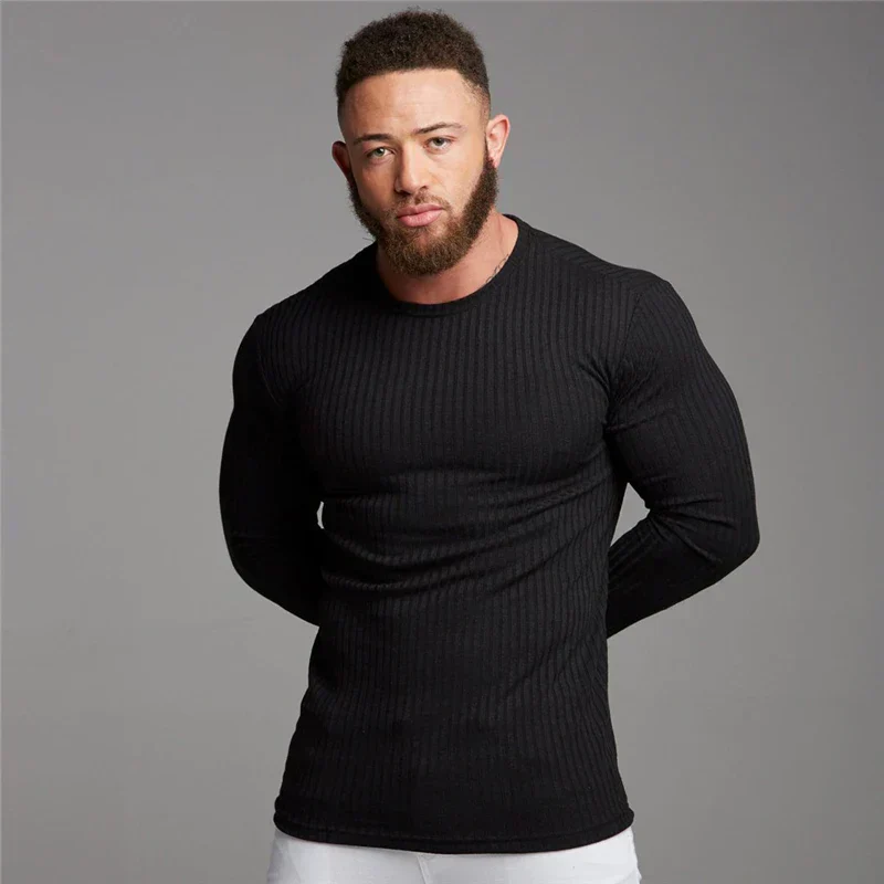 Herren Pullover | Rundhals mit gerader Grundform - Image 4
