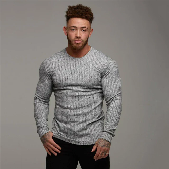 Herren Pullover | Rundhals mit gerader Grundform - Image 8