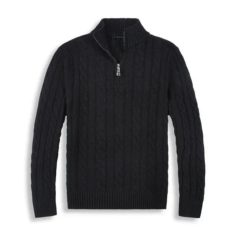 Herren Pullover | Stehkragen mit teilweiser Öffnung - Image 8
