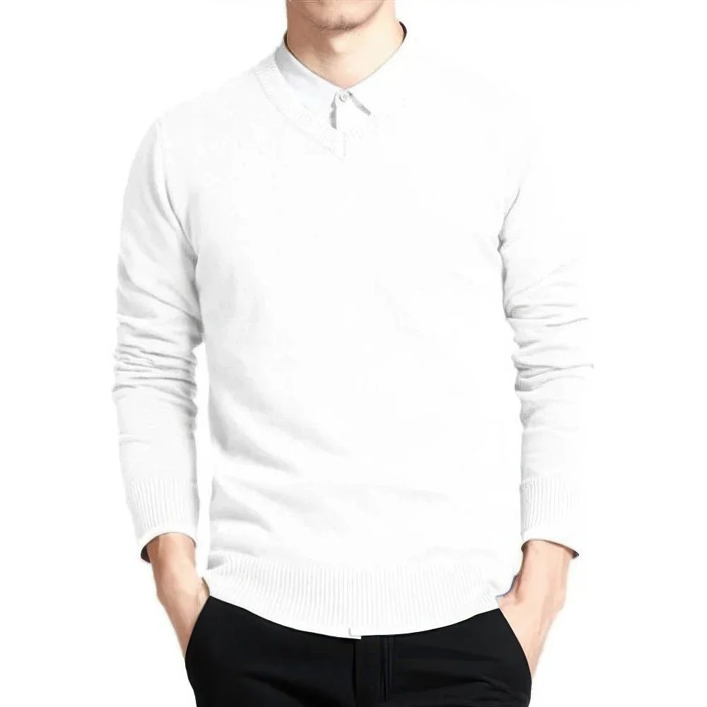 Herren Pullover | V-Ausschnitt klare Linien ruhige Form - Image 4