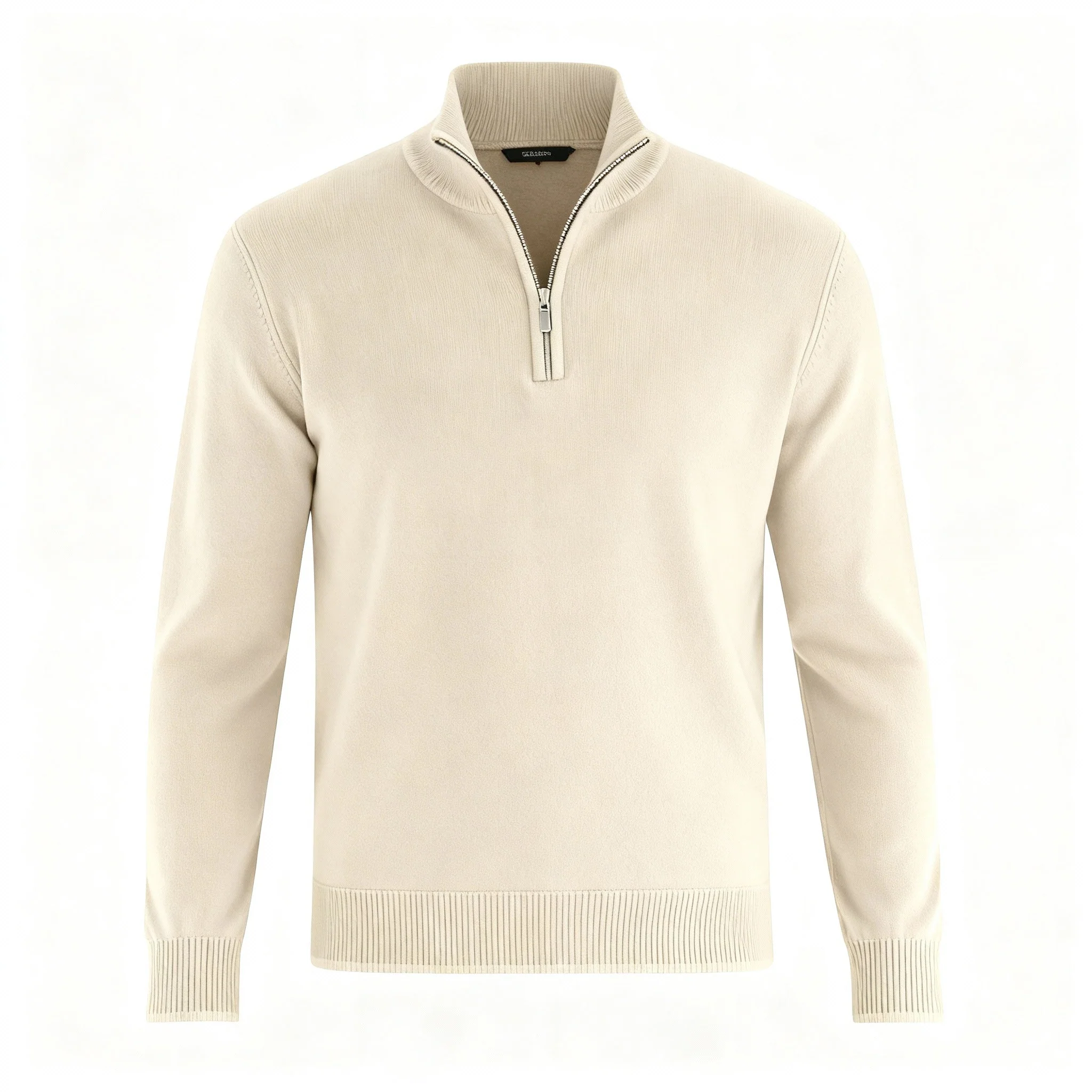 Herren Pullover | V-Ausschnitt mit Reißverschlussdetail - Image 9