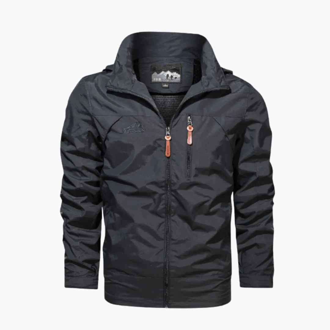 Herren Regenjacke mit Kapuze - Image 2