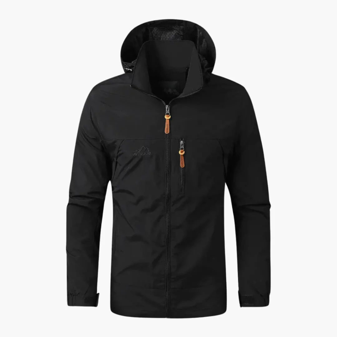 Herren Regenjacke mit Kapuze - Image 3