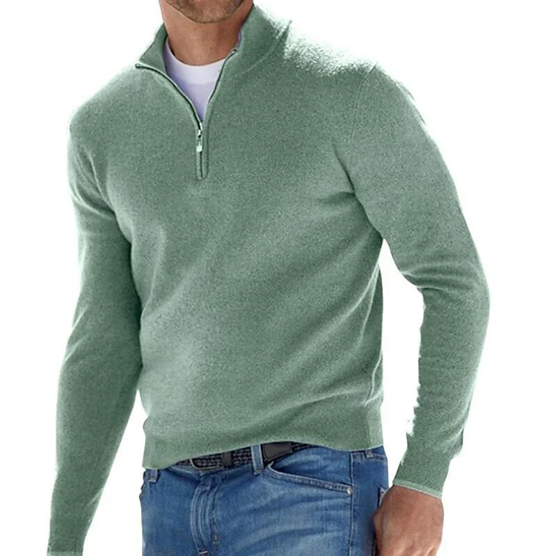 Herren Reißverschluss-Pullover - Image 11