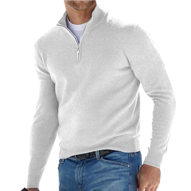 Herren Reißverschluss-Pullover - Image 5
