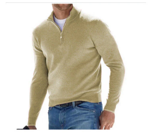Herren Reißverschluss-Pullover - Image 6