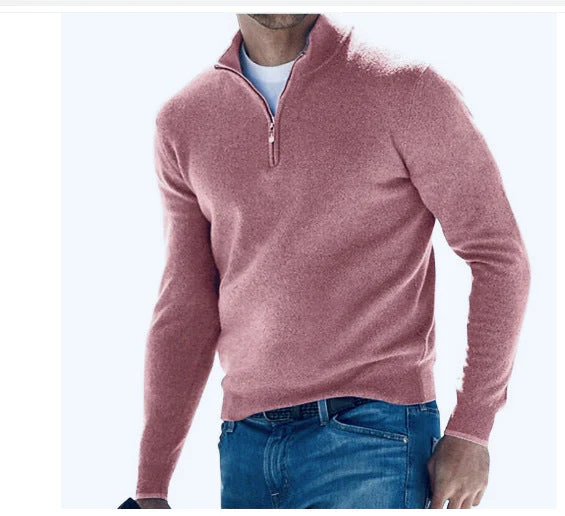 Herren Reißverschluss-Pullover - Image 7