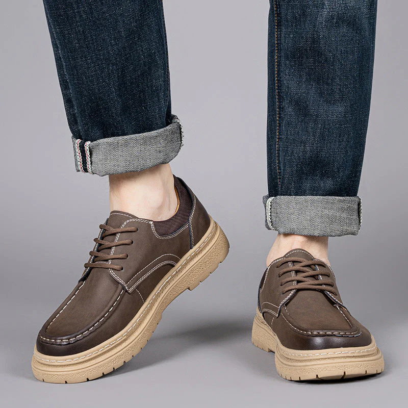 Herren Retro-Lederschuhe - Tristan - Image 3