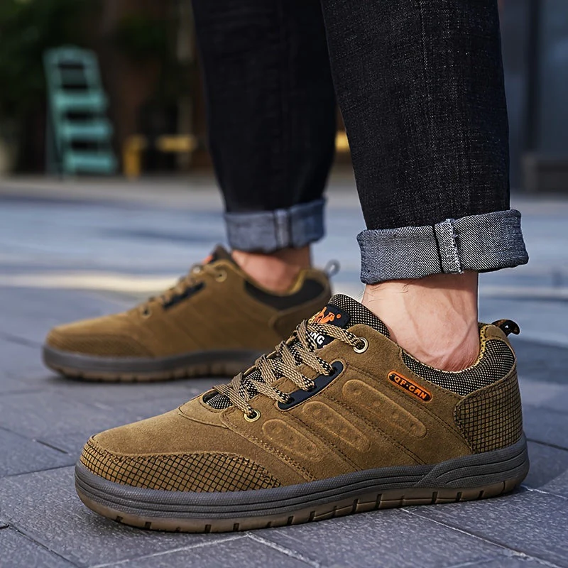 Herren Robuste Wander Schuhe | Schnüren - Image 4